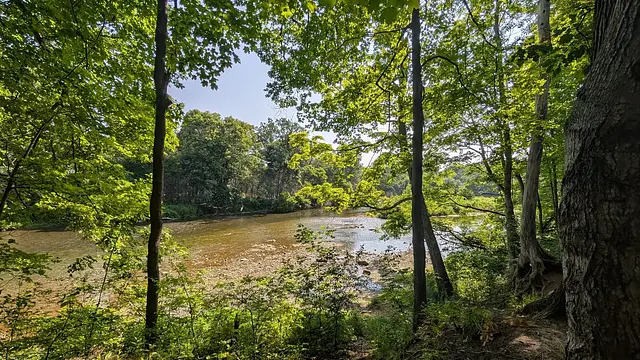 Lookout over the river.
