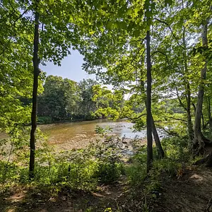 Lookout over the river.