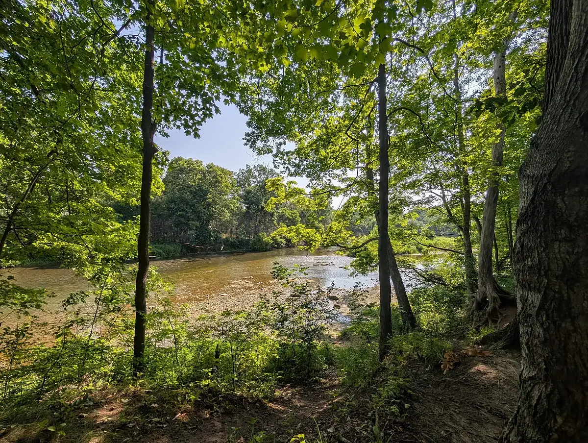 Lookout over the river.